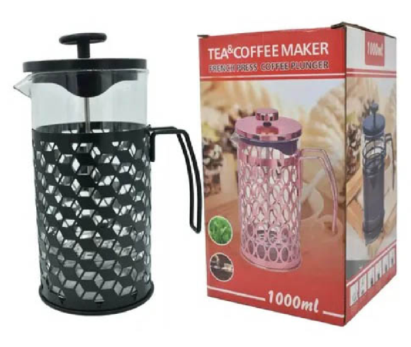 Cafetera y tetera French Press 1000ml