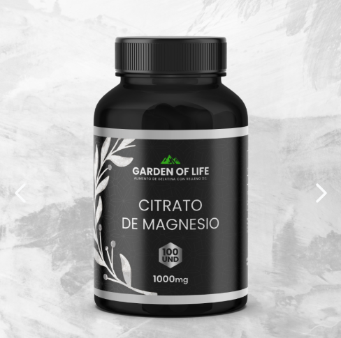 citrato de magnesio garden of life