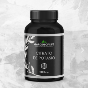 citrato de potasio garden of life