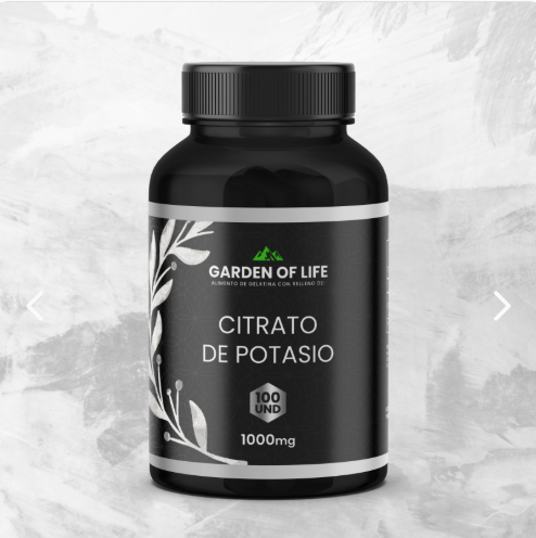 citrato de potasio garden of life