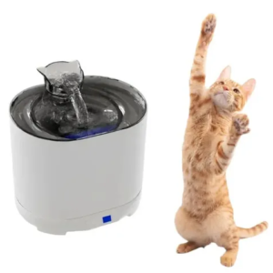 Fuente de agua inalámbrica para mascotas