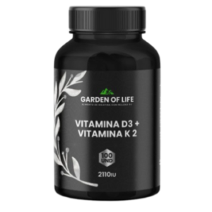 vitamina d3 + vitamina k2 garden of life